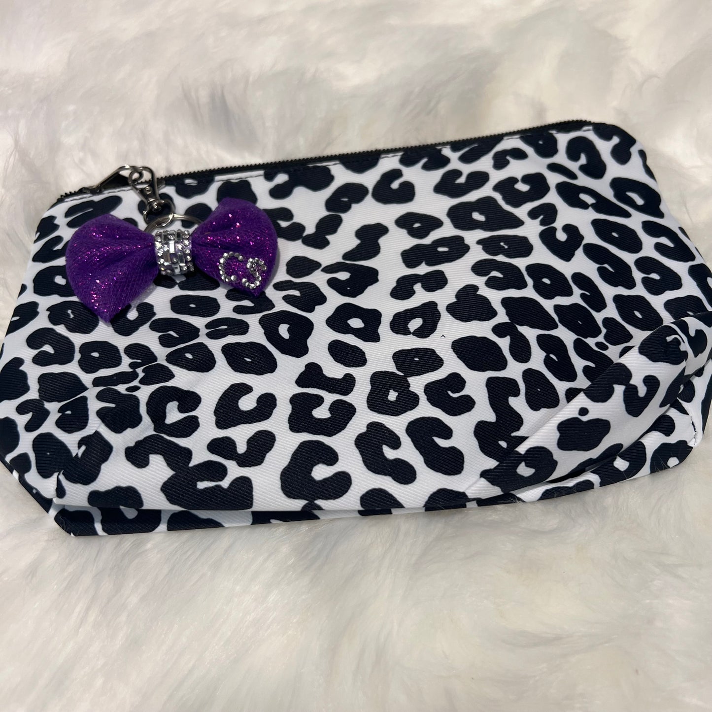 Violet Daze Personalized Mini Bag Tag