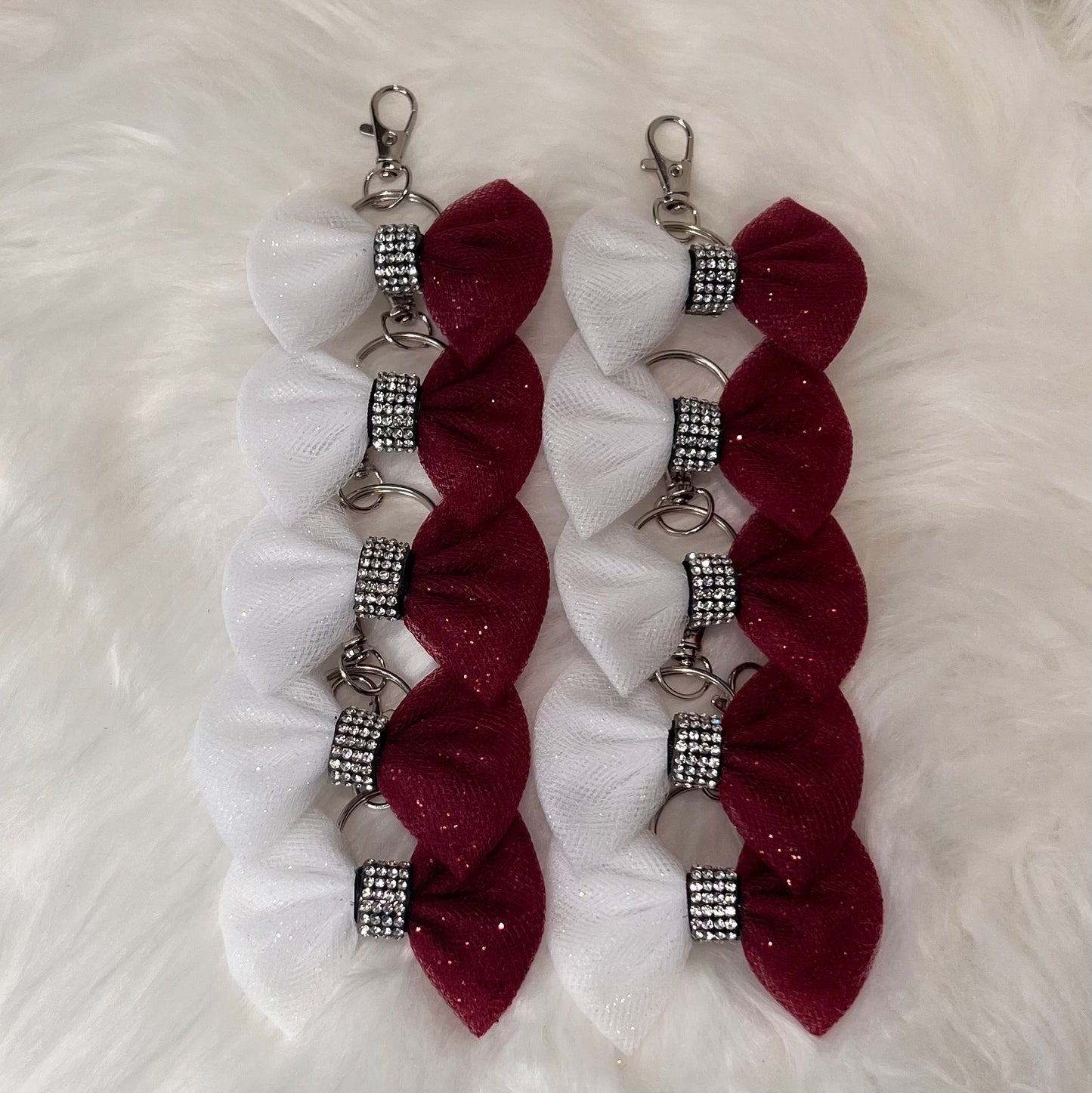 Crimson Mini Bag Tag