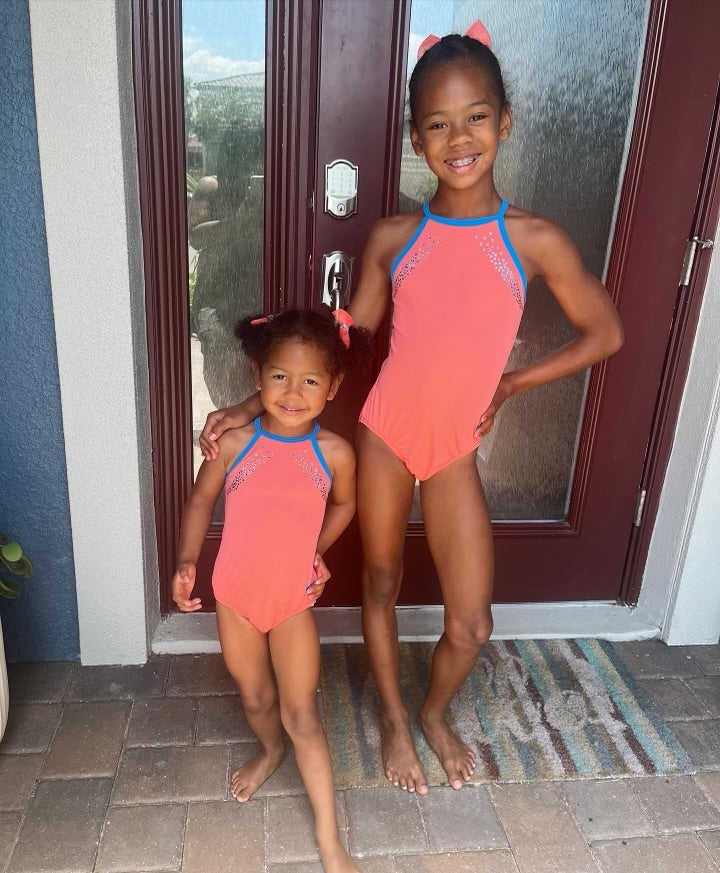 Coral Wonder Single/Lil’ Mini Piggies(toddler)Combo