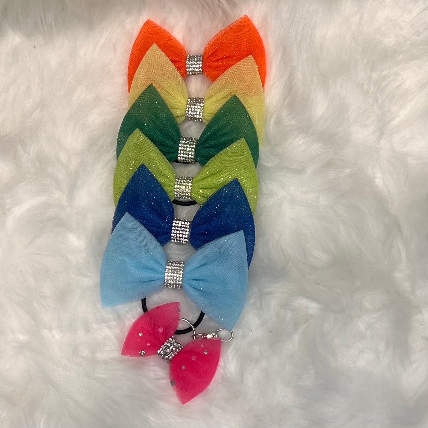 Avery’s Pinky Dot Mini Bag Tag