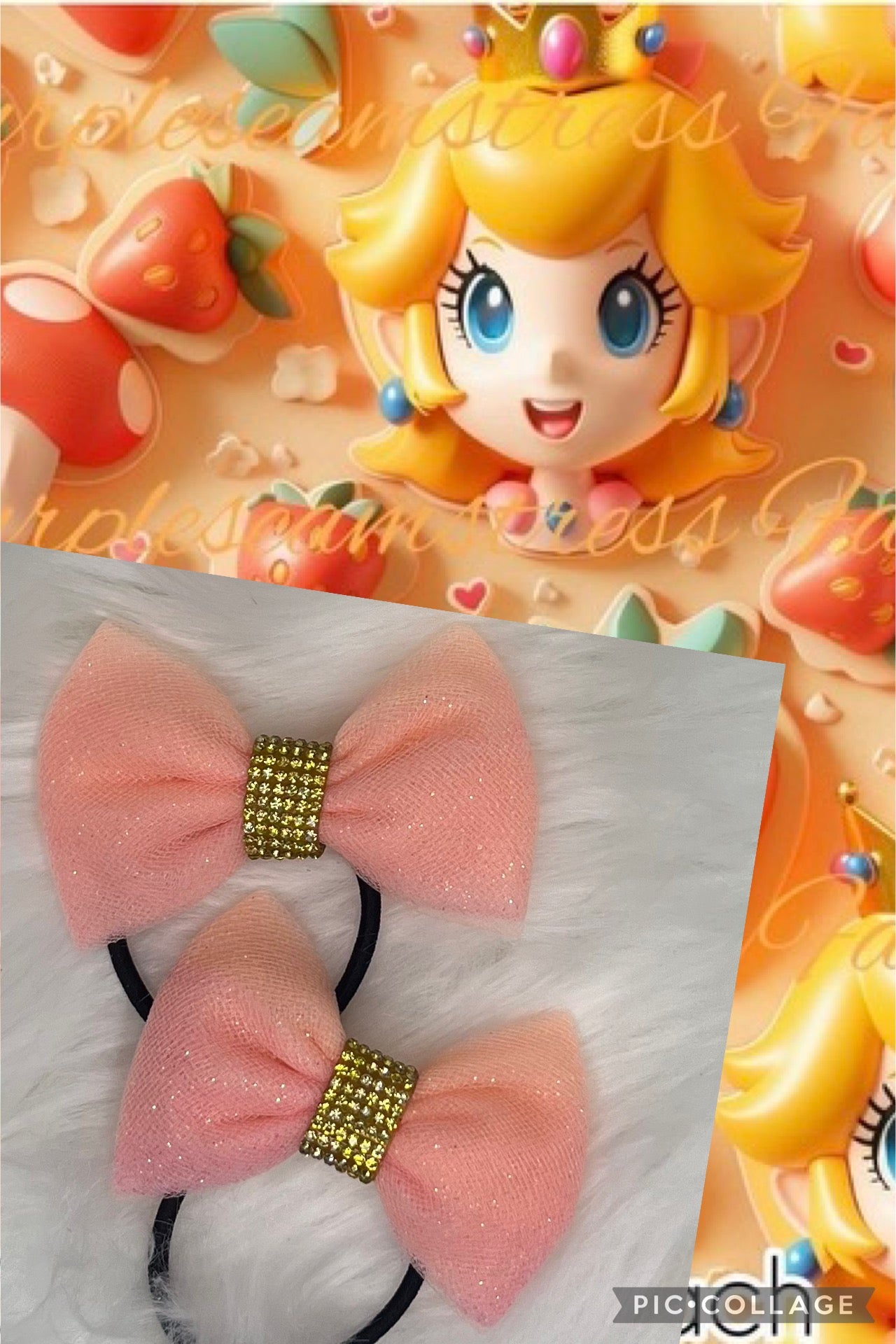 Mac’s Peaches Ombre’ Mini Piggies (youth/competition)