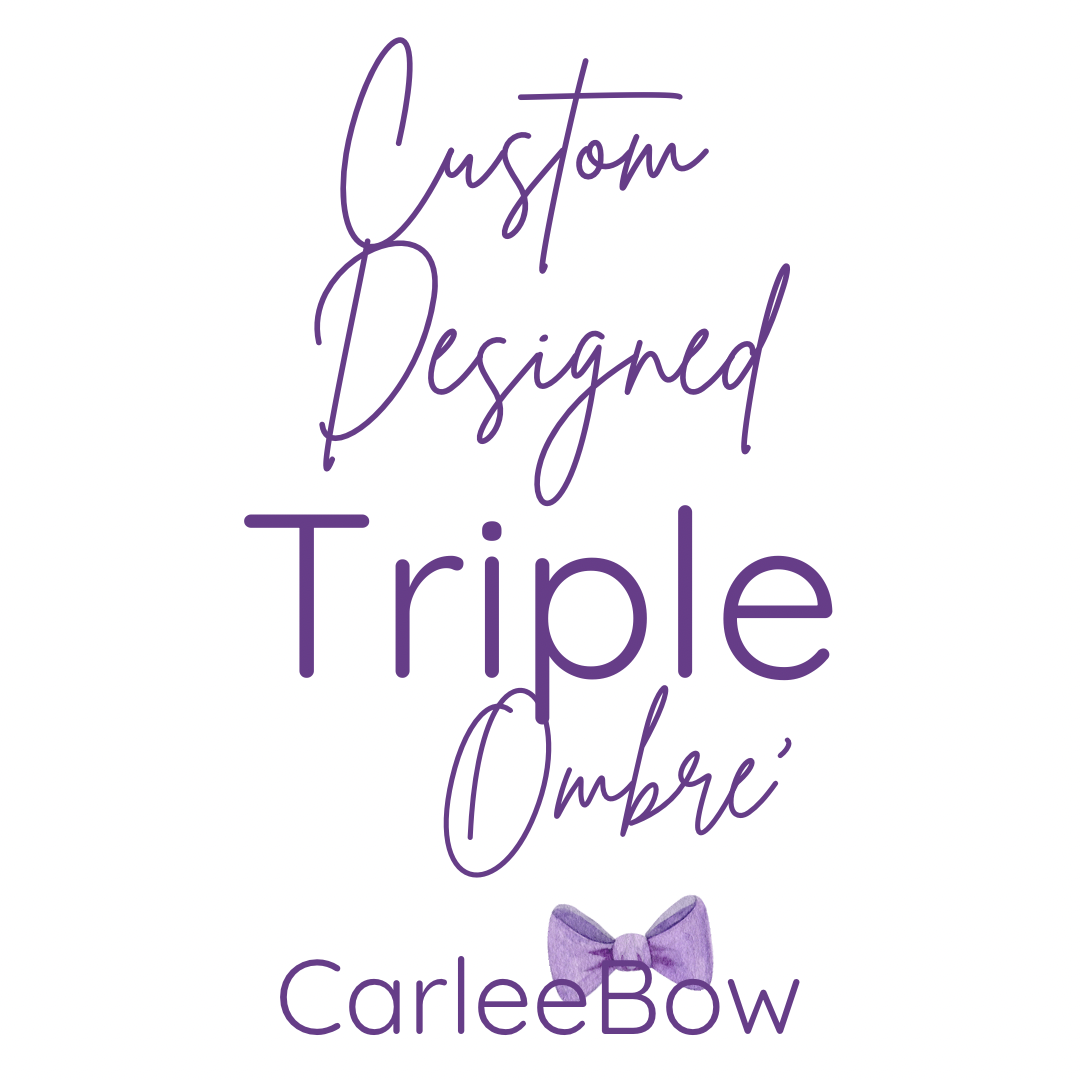 A-Custom Triple Ombre’